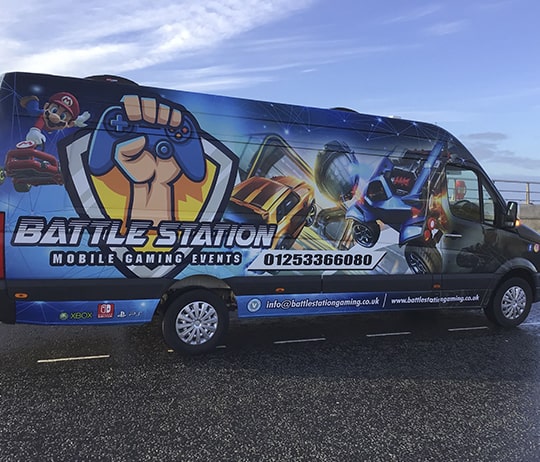 Battle Station Gaming - Gaming Party Van Lancashire
